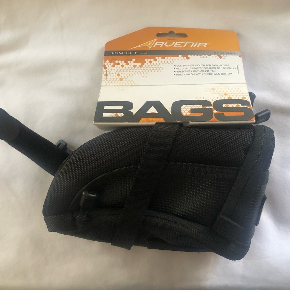 COPY - Avenir Cycle Saddle Bag Big Mouth NWT